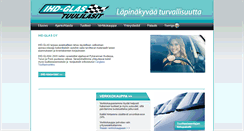 Desktop Screenshot of ihd-glas.fi