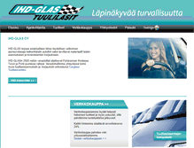 Tablet Screenshot of ihd-glas.fi
